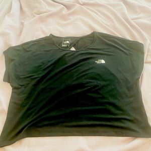 North Face Open Back Workout Crop Tee